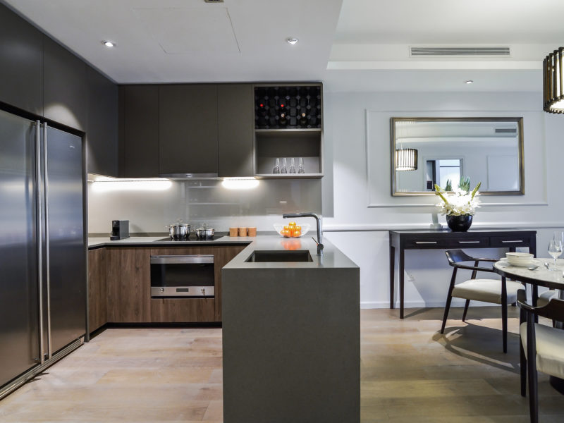 The Ruma hotel and residences kitchen