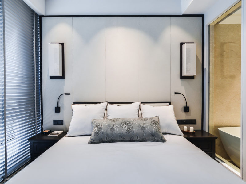 The Ruma hotel and service residences master bedroom