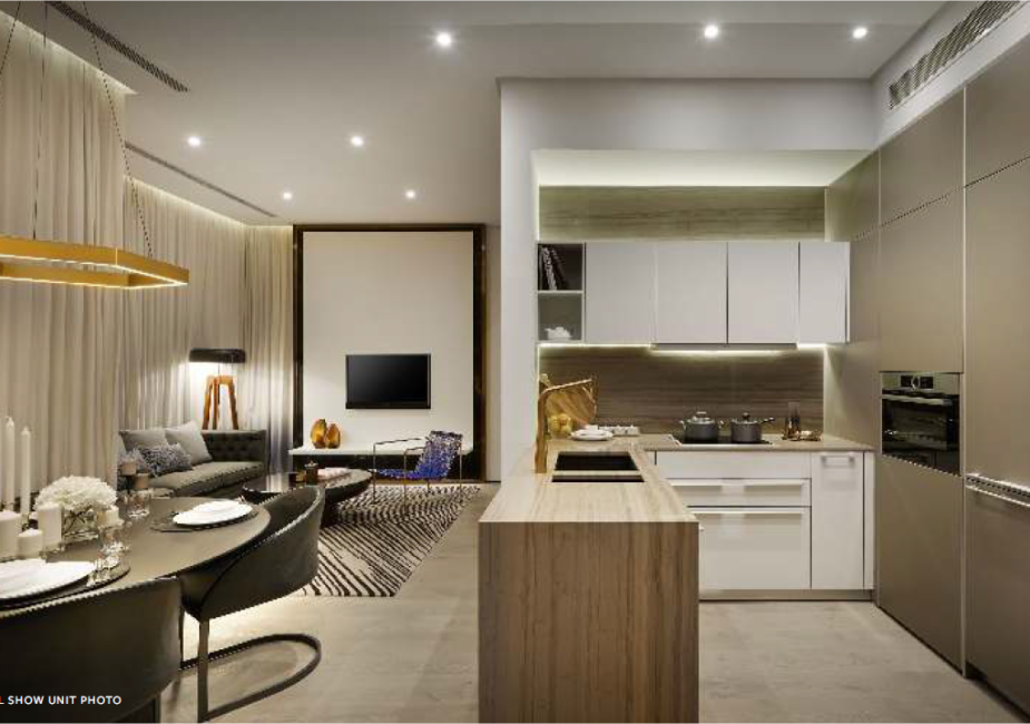 Yoo8 water theme two bedroom kitchen